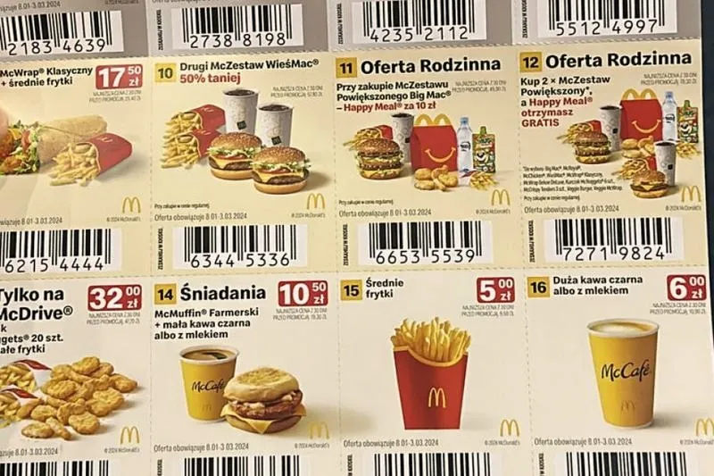 Czy są kupony w McDonald's? Oto wszystko, co musisz wiedzieć!