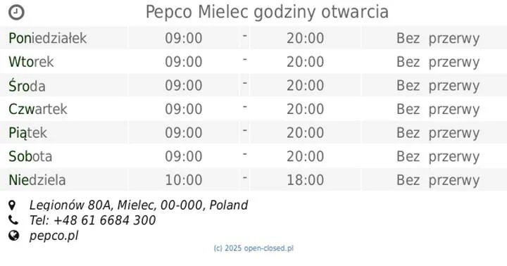 Czy teraz można zrobić zakupy w sklepach Pepco? Sprawdzamy godziny otwarcia!