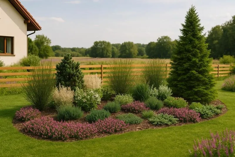 Jak dobrać odpowiednią szerokość rabaty przy ogrodzeniu?