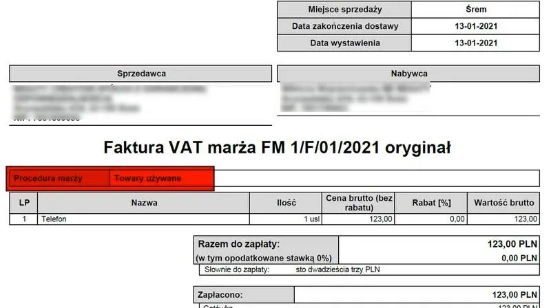 Jak skutecznie zaksięgować fakturę VAT marża przy zakupie samochodu?