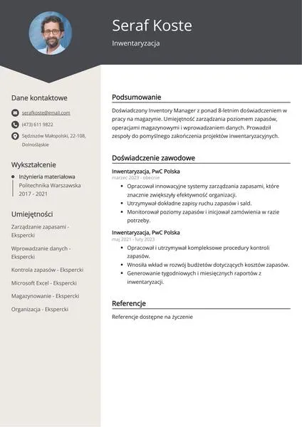 Inwentaryzacja w sklepie spożywczym
