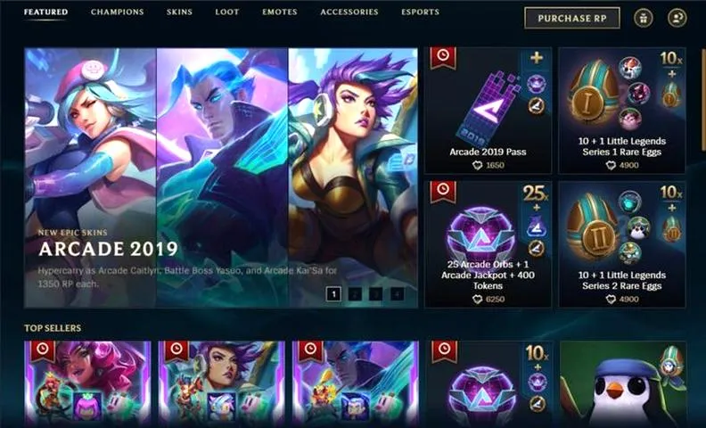 Nowy sklep w LoL-u
