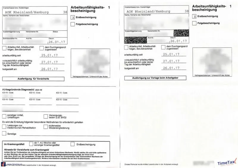 Obowiązki zawodowe na zwolnieniu