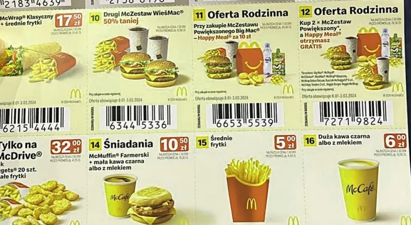 Program lojalnościowy MyMcDonald's