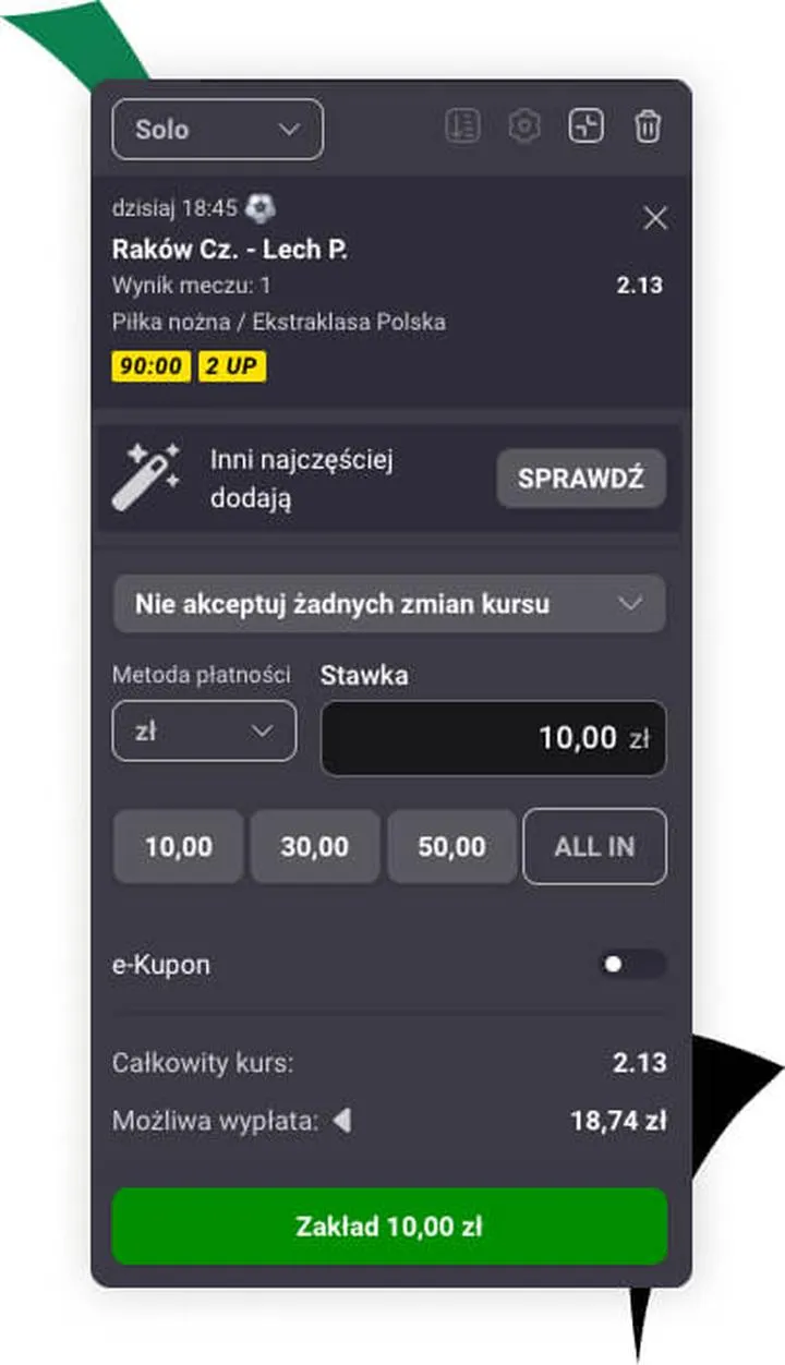 Promocje bukmacherskie i bonusy AKO