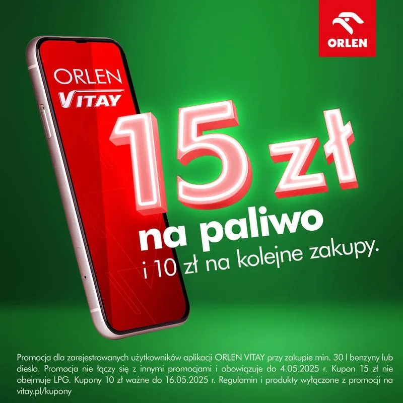 Rabaty na paliwo Orlen