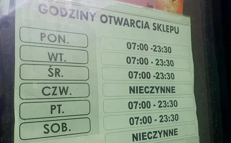 Sklepy w okolicy