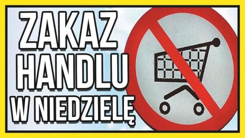Zakaz handlu w niedzielę