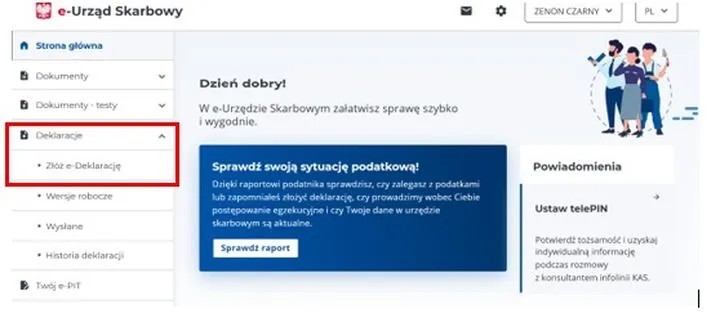 Zgłoszenie zakupu działki do urzędu skarbowego