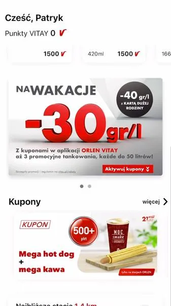 Zniżka na paliwo