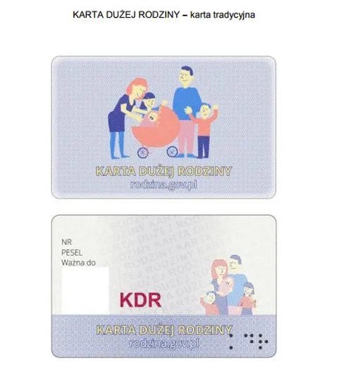 Zniżki na kartę dużej rodziny